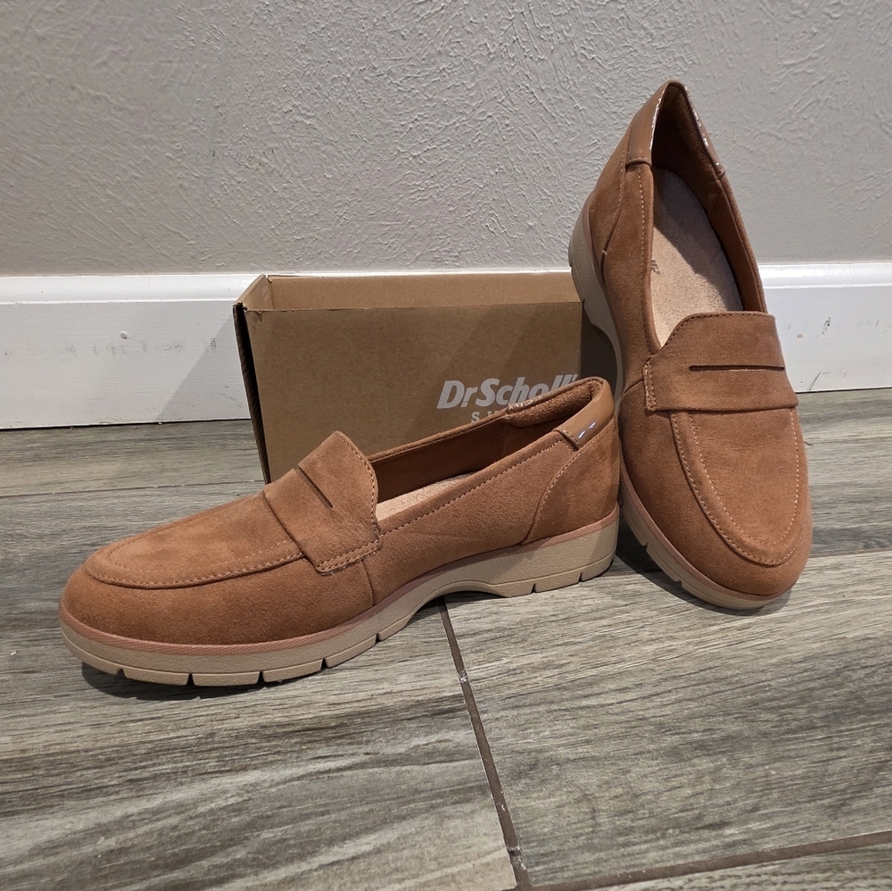 Dr. Scholl's Women's Brown Slip-On Loafers